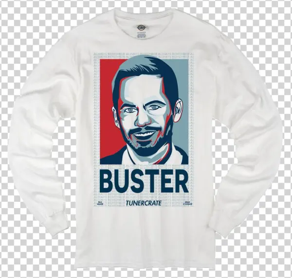 Paul Walker "buster" Long Sleeve Shirt - Sleeve