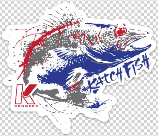 Walleye Bucket Decal Light - Light