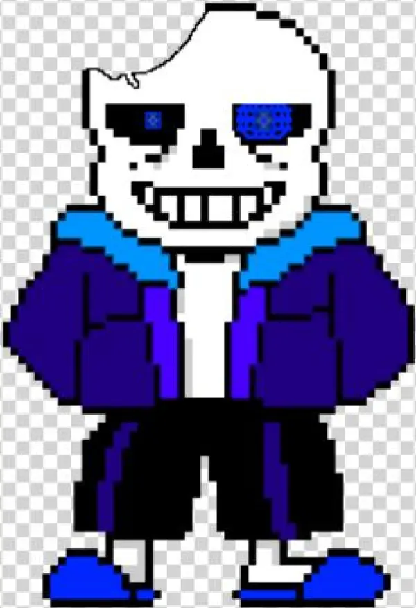 Zero Sans - Undertale Tshirt White Color Drawstring Bag - White/one