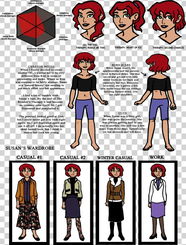 Batman Oc Susan Crowe Reference Sheet By Jennisms-d533077 - Batman Ocs Sheet