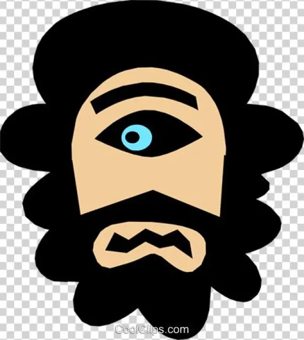 Cyclops Royalty Free Vector Clip Art Illustration