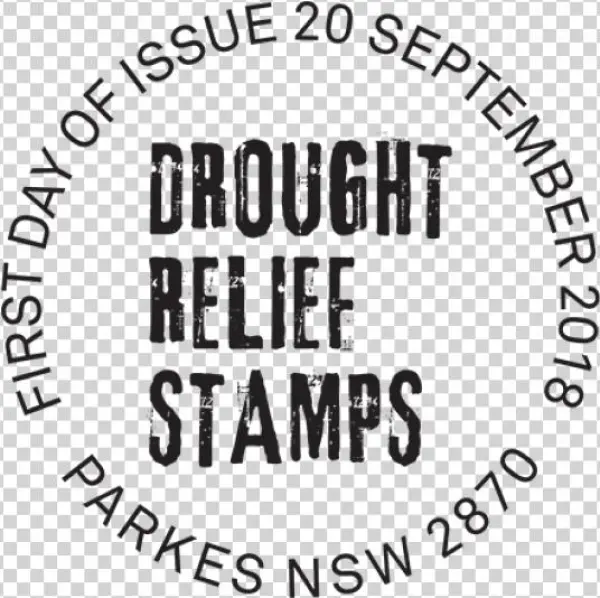 Drought Relief Postmark - Drought