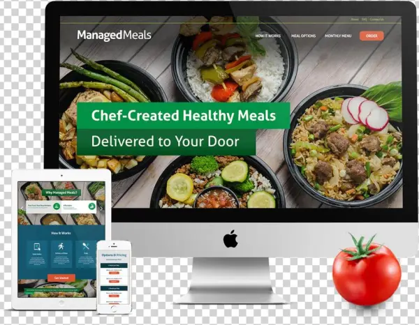 Ecommerce Website For Managed Meals, A Startup In The - Apple Imac - 21.5" Lcd - Core I5 2.7 Ghz - 4 Gb Ram