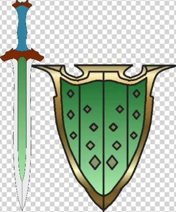 Fae Champion Sword & Sheild - Shield