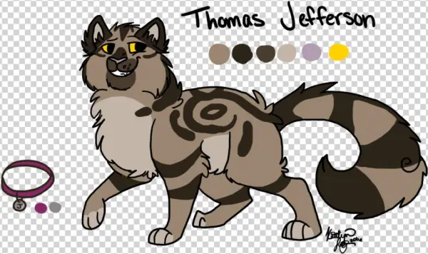 Hamilton Musical Stickers Alexander Hamilton Thomas - Cartoon