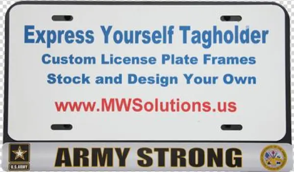 Maintain Legal License Plate Status With The Express - Army