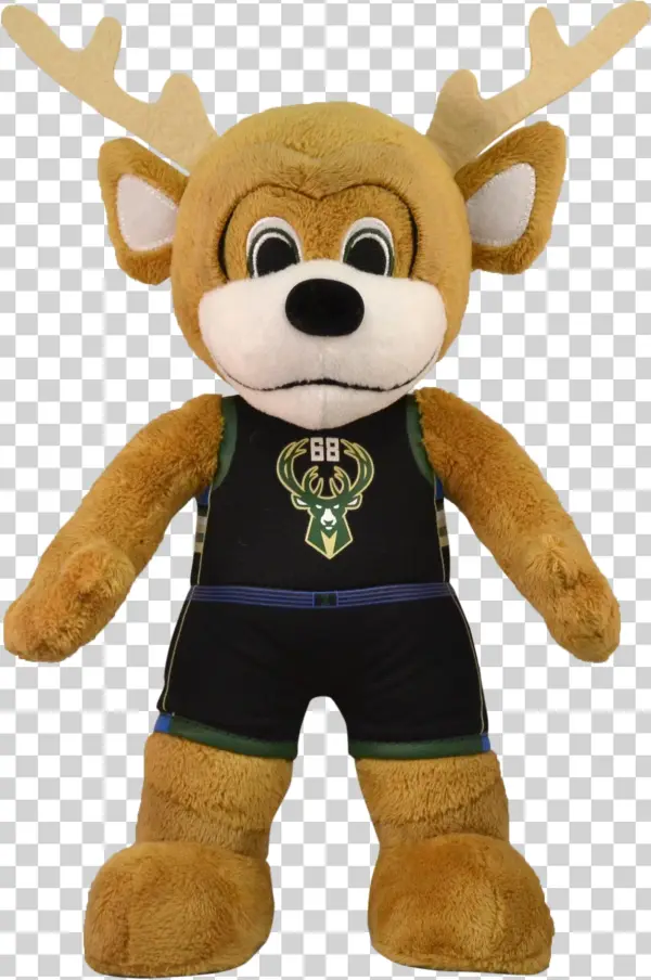 Milwaukee Bucks® Bango Mascot 10" Plush Figure - Bleacher Creatures Milwaukee Bucks Bango Mascot Plush