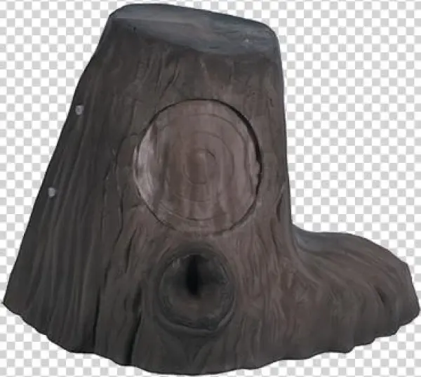 Stump-target - Rinehart Targets Rinehart Stump For Honey Bear 3-d