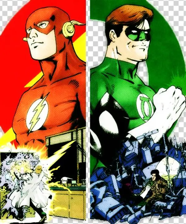 The Scientist And The Pilot - Cartoon