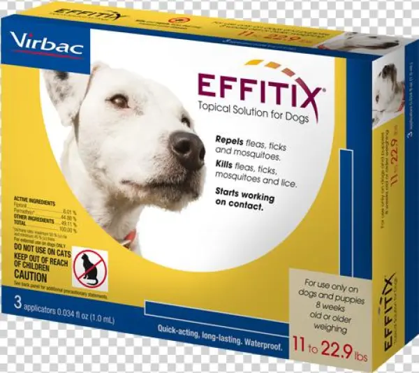 Virbac Effitix Flea/tick Topical Solution, Small Dog,