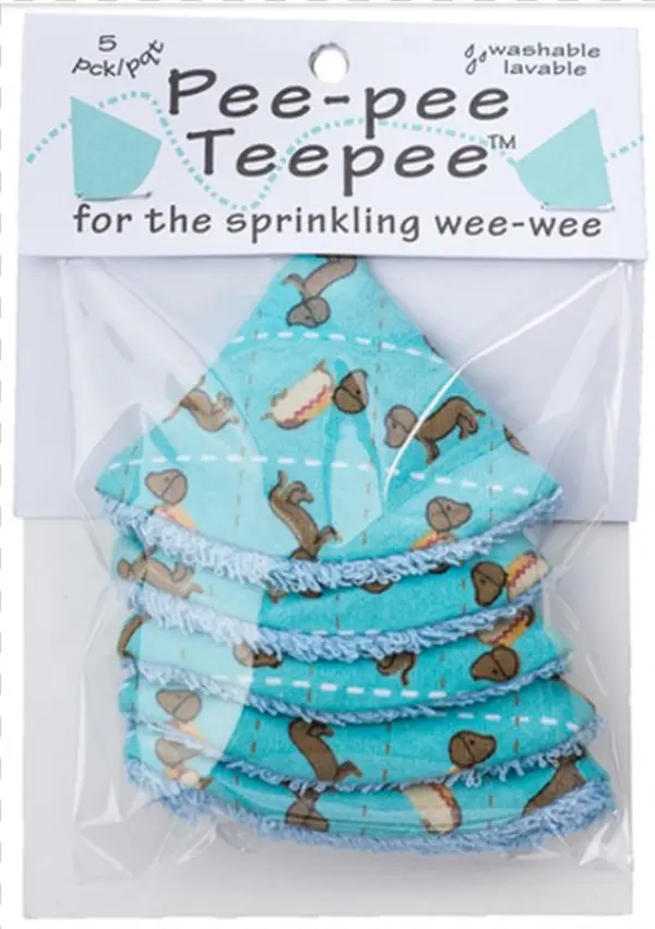 Wiener Dog Pee-pee Teepee - Maven Gifts: Pee-pee Teepee 2-pack - Blue Airplane