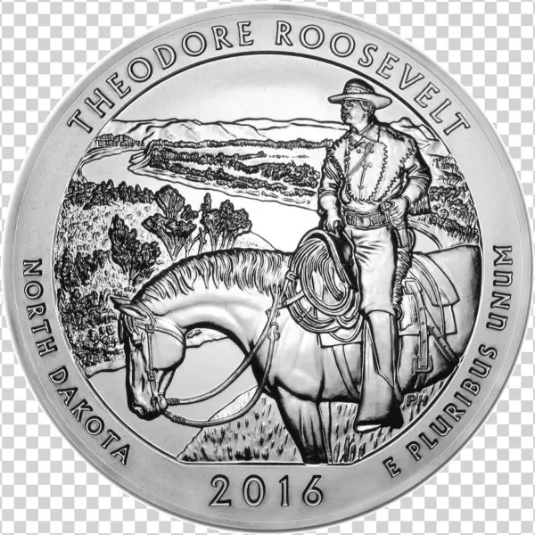 2016 North Dakota "theodore Roosevelt" America The