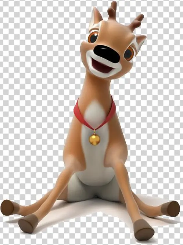 Caribou - Siedzący Renifer