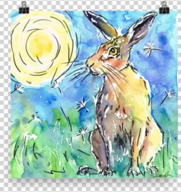 'dandy' Print 10" X 10" - Jpeg