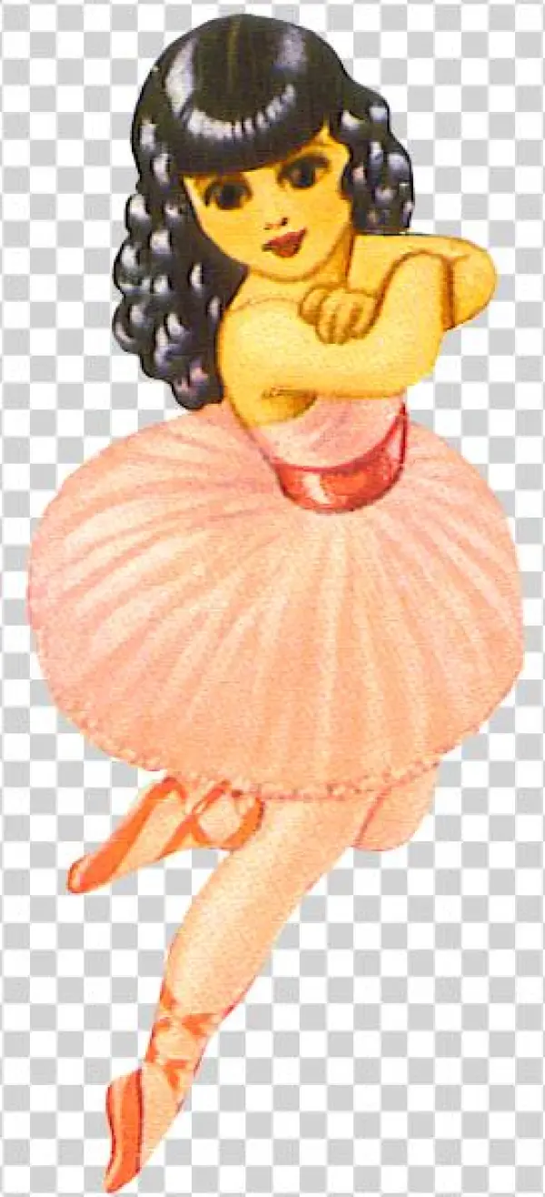 Girl With Pram, Ballet Girl Clip Art - Girl