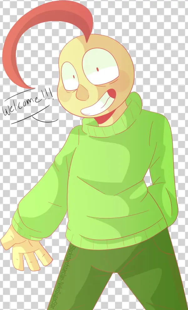 Here's Baldi - - Cartoon