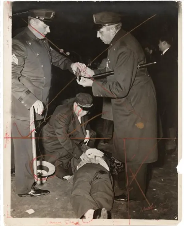 "hold Up Man Killed\ - Weegee