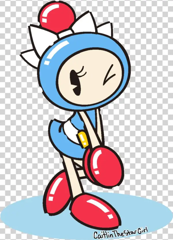 Image Transparent Download Classic Pac Man Style Aqua - Bomberman Aqua Bomber