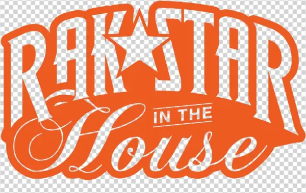 Rak Star Logo Orange - Turn It Up Album Cover