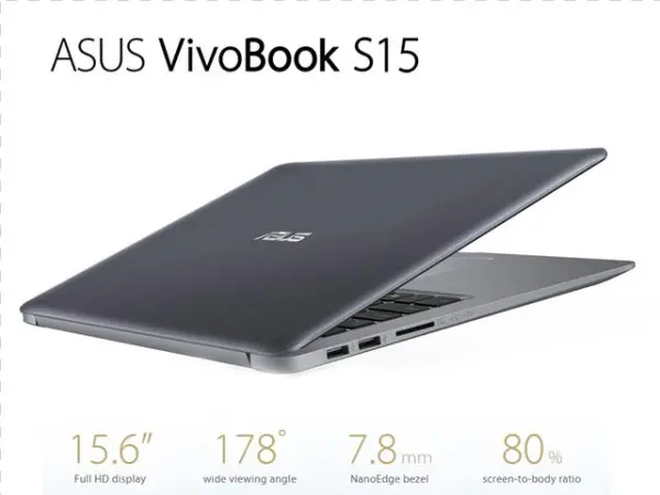 S510un-br128 - Vivobook S15 S510un-bq162t Grey Metal 15,6", Intel