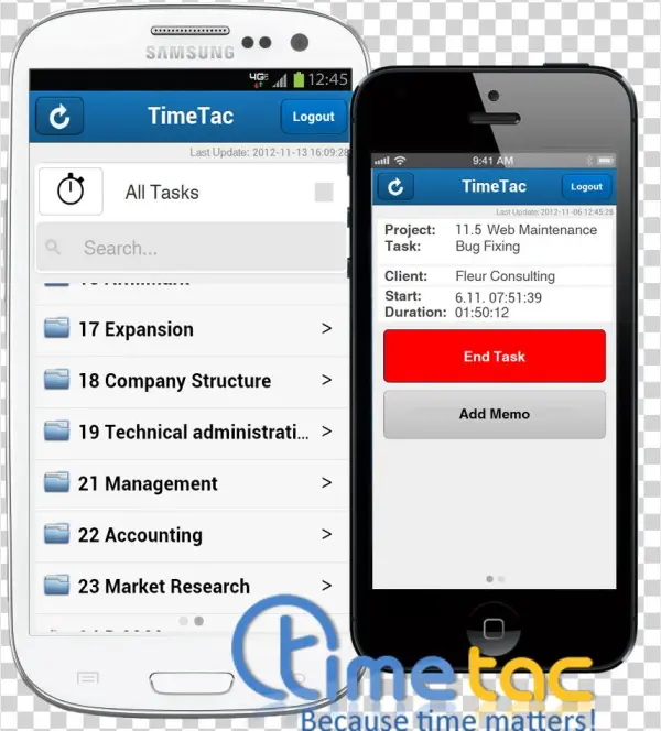 Timetac Software Mobile Devices - Software