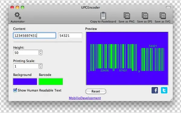 Upc Changing Color - Ean 13 Barcode Add