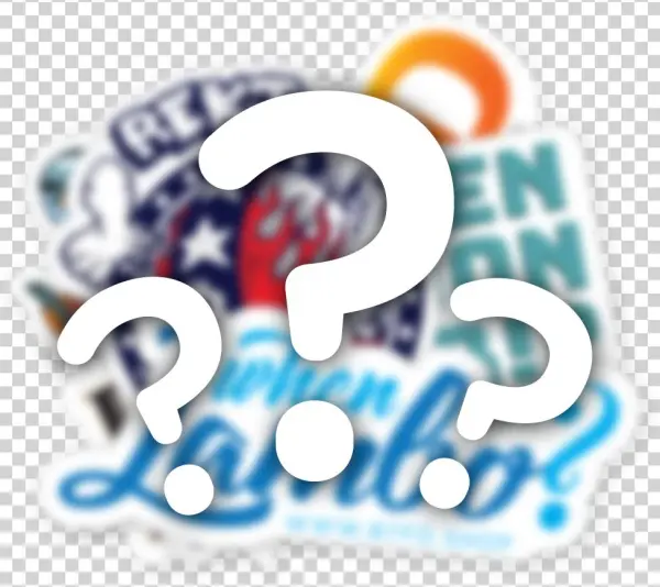 Vinyl Sticker Mystery Pack