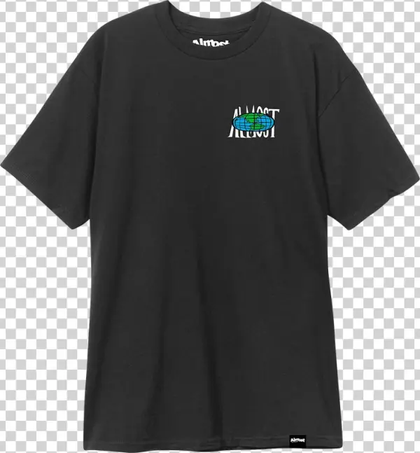 Almost 20023430 Blk Yogi Rocco Premium Ss Tee