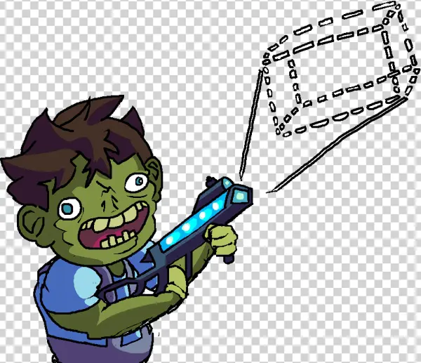 Anti Jump Man Is An Abstract Platformer Where The Main - Cartoon