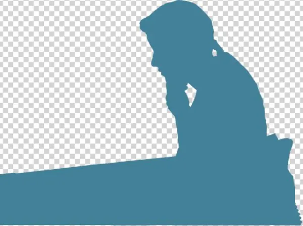 Computerwoamn3 - Silhouette