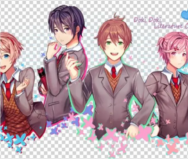 Default - Male Doki Doki Literature Club