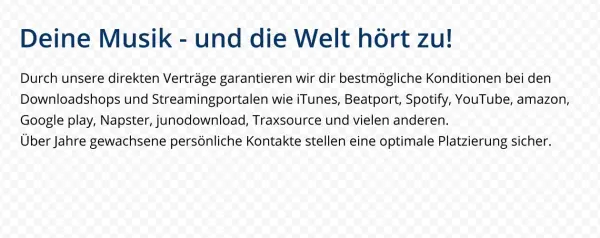 Deine Musik Online Verkaufen - Music