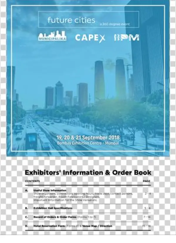 Exhibitor Manual - Architecture
