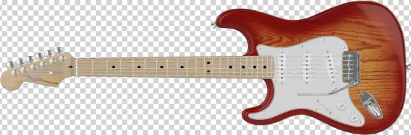 Fender Strat - Fender Standard Left Handed Plus Top Stratocaster,