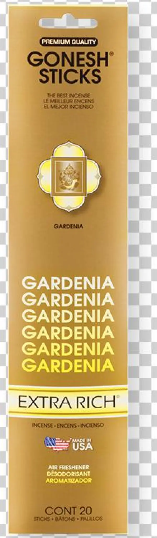 Gonesh Extra Rich Wisteria Incense Sticks 20 Ct Carded