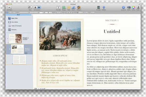 Ibooks Author Enables Non-programmers To Create Dynamic - Tiepolo 'the Procession Of The Wooden Horse Of Troy'