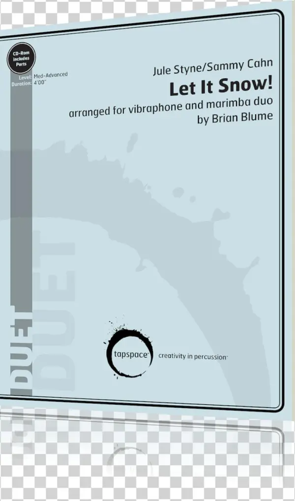 Let It Snow - Conversation, For Two Tambourines By Bobby Lopez -