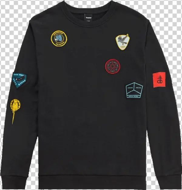 Navy Patched Jumper - Seven Kingdoms Dropdead