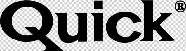 Quick Black Logo Weiss - Berthold Standard Bq Medium