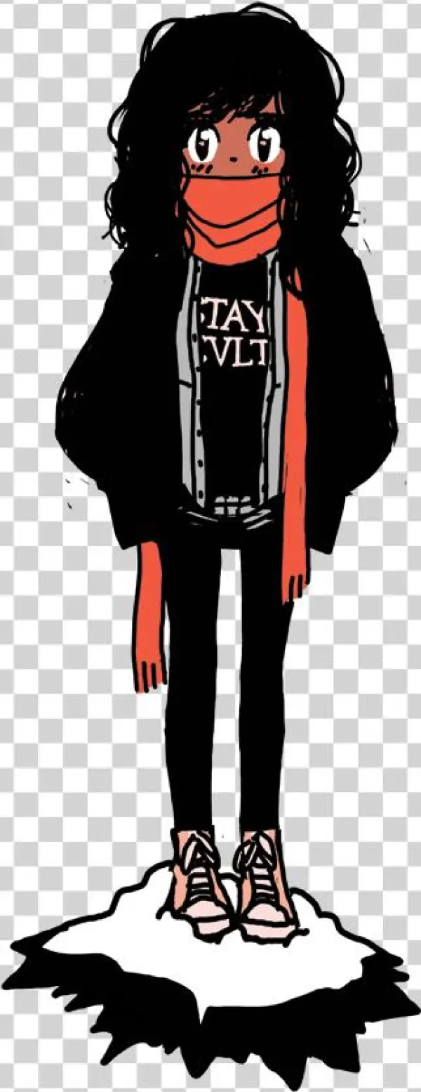 Seconds Tumblr Promo Unknown Female Character Layered - Art