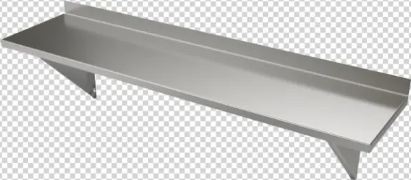 Solid With Backsplash - Bench