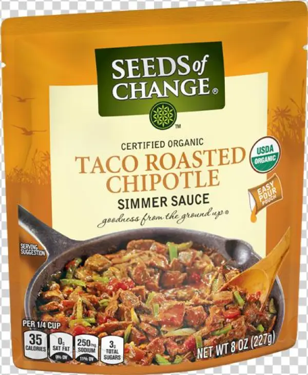 Taco Roasted Chipotle Simmer Sauce - Seeds Of Change Quinoa
