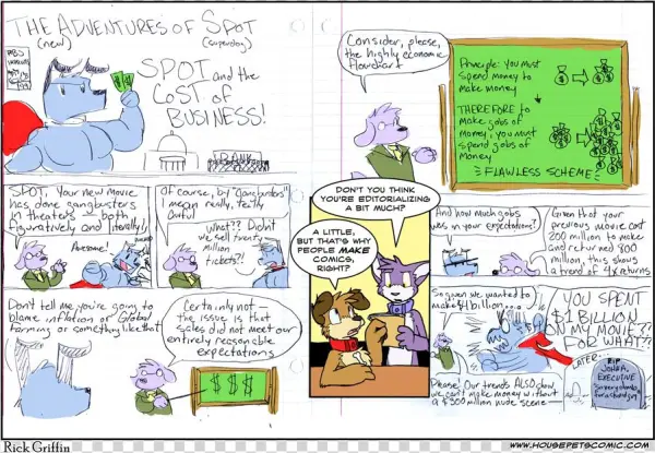 The Boring Adventures Of Spot - Cartoon