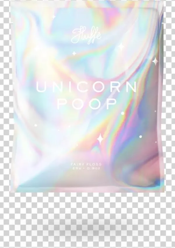 Unicorn Poop Bag Mock - Display Device