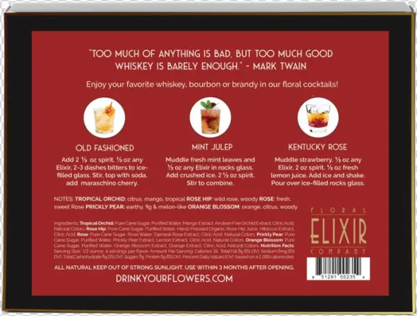 Whiskey Lovers Cocktail Kit