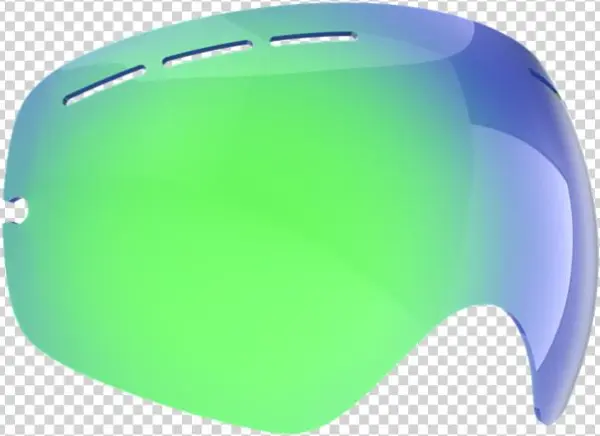 Echo Lens - Blue/green - Plastic