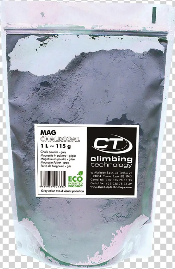 Grey Colour Chalk Powder, Less Visual Impact, Respect - 8 C Plus Magnessium Blister 1 Liter