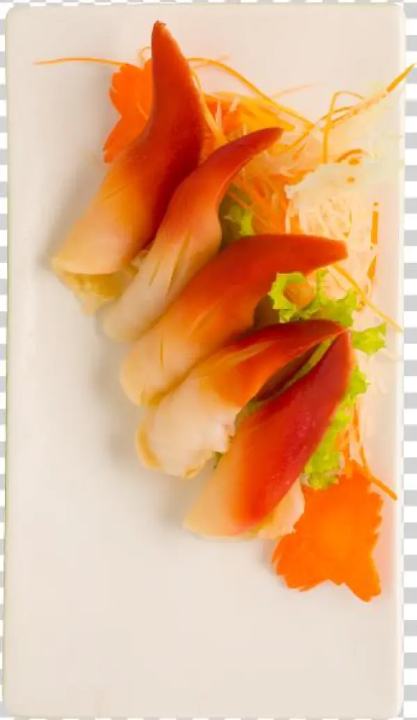 Hokkigai Sashimi - Fish Slice