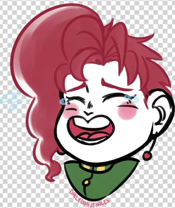 Kakyoin And Koichi - Cartoon