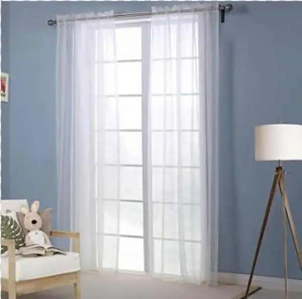 One Panel Curtain Modern , Solid Living Room Polyester